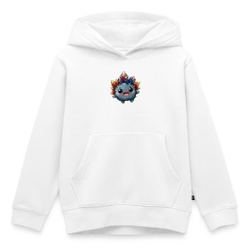 Kuschelkristall  - Kinder Premium Organic Hoodie - Weiß - Vorne - AI Model Kid Female (0cm)