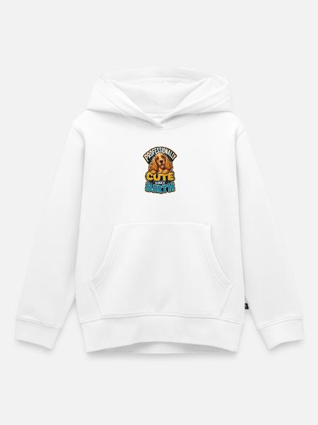 Englischer Cocker Spaniel - Kinder Premium Organic Hoodie - Weiß