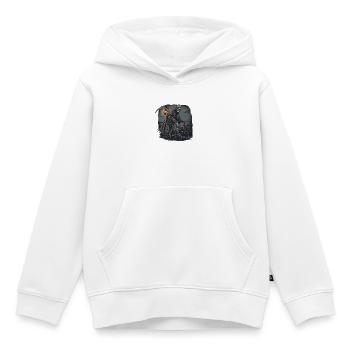 Sensenmann mit Laterne - Kinder Premium Organic Hoodie - Weiß - Vorne - AI Model Kid Female (0cm)