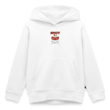 Spicy Book Club: Nur heiße Lektüren - Kinder Premium Organic Hoodie - Weiß - Vorne - AI Model Kid Female (0cm)