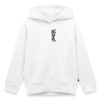 Snowboard Wintersport - Kinder Premium Organic Hoodie - Weiß - Vorne - AI Model Kid Female (0cm)
