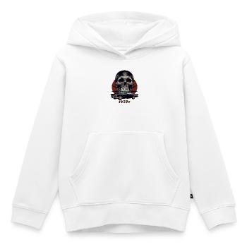 Classic Cars 1950 - Kinder Premium Organic Hoodie - Weiß - Vorne - AI Model Kid Female (0cm)