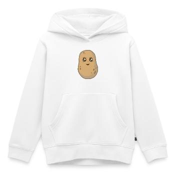 Kartoffel Gemüse Kawai Kartoffeln Speise - Kinder Premium Organic Hoodie - Weiß - Vorne - AI Model Kid Female (0cm)