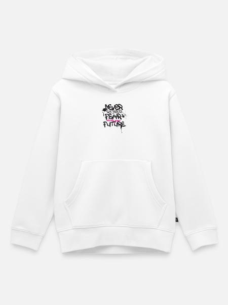 Deine Zukunft - Kinder Premium Organic Hoodie - Weiß