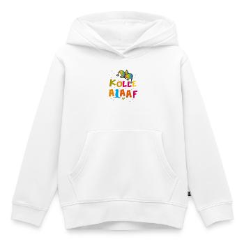 Carnaval de Kölle Alaaf - Sweat Premium à capuche enfant bio - blanc - Devant - AI Model Kid Female (0cm)