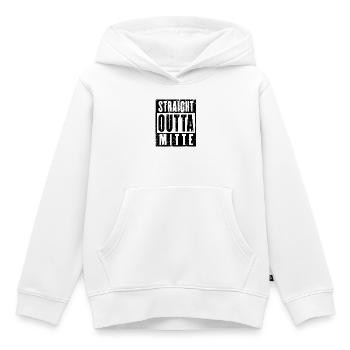 Mitte, Ruhrgebiet, Ruhrpott, Stadtteil Mitte - Kinder Premium Organic Hoodie - Weiß - Vorne - AI Model Kid Female (0cm)