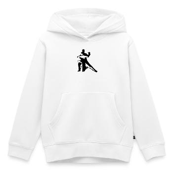 Tanzpaar - Kinder Premium Organic Hoodie - Weiß - Vorne - AI Model Kid Female (0cm)
