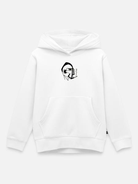 Der Anführer von Cean - Kinder Premium Organic Hoodie - Weiß