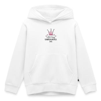 Little Miss Kindergarten 2026 Süßes Mädchen Kita - Kinder Premium Organic Hoodie - Weiß - Vorne - AI Model Kid Female (0cm)