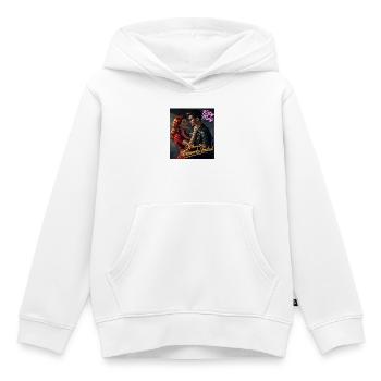 Kitty May: Als das Feuerwerk verblasste - Kinder Premium Organic Hoodie - Weiß - Vorne - AI Model Kid Female (0cm)
