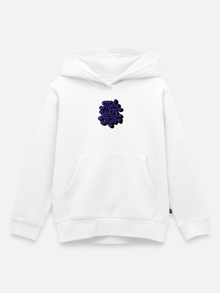 Mach deinen Zug - Kinder Premium Organic Hoodie - Weiß