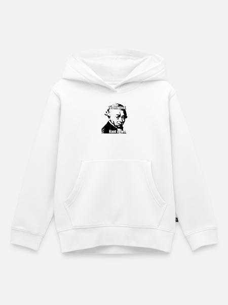 It´s the finale Kant down - Kinder Premium Organic Hoodie - Weiß