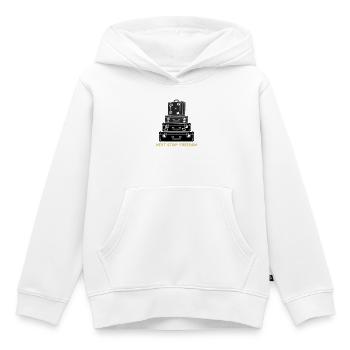 Déclaration de la Liberté de la Pile de Valses - Sweat Premium à capuche enfant bio - blanc - Devant - AI Model Kid Female (0cm)
