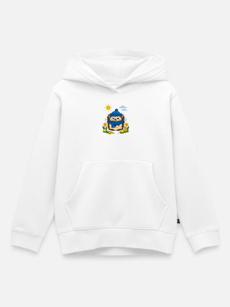 Frühling? Nicht bestellt! - Kinder Premium Organic Hoodie - Weiß