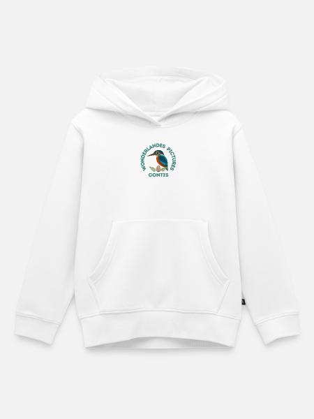 Copie_de_Sans_titre_copie - Kinder Premium Organic Hoodie - Weiß