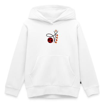 Fußball Event - Kinder Premium Organic Hoodie - Weiß - Vorne - AI Model Kid Female (0cm)