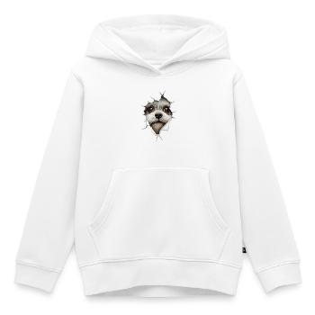 Shih Tzu - Kinder Premium Organic Hoodie - Weiß - Vorne - AI Model Kid Female (0cm)