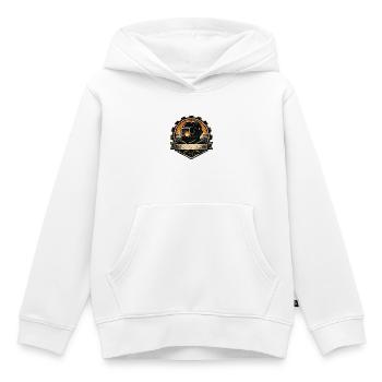 Welder Sparks Metal Industry Work Pride - Kids Premium Organic Hoodie - white - Front - AI Model Kid Female (0cm)