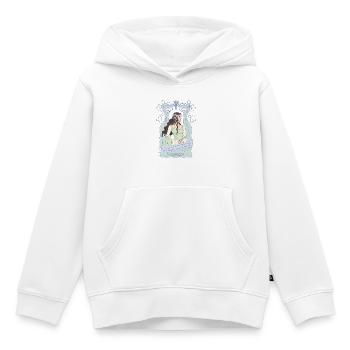 Le Seigneur Des Anneaux Arwen Avec Citation - Sweat Premium à capuche enfant bio - blanc - Devant - AI Model Kid Female (0cm)