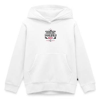 Bochum Fußball Nachwuchs Neuzugang Baby Kinder - Kinder Premium Organic Hoodie - Weiß - Vorne - AI Model Kid Female (0cm)