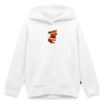 Smart Fox Cartoon Brille - Kinder Premium Organic Hoodie - Weiß - Vorne - AI Model Kid Female (0cm)