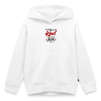 Bester Bruder Glückliches Kind Kindersprüche - Kinder Premium Organic Hoodie - Weiß - Vorne - AI Model Kid Female (0cm)