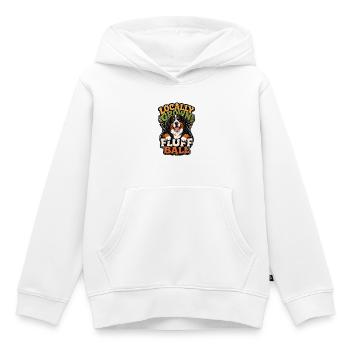 Berner Sennenhund - Kinder Premium Organic Hoodie - Weiß - Vorne - AI Model Kid Female (0cm)