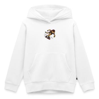 Speedskating Gepard Highspeed Inline - Kinder Premium Organic Hoodie - Weiß - Vorne - AI Model Kid Female (0cm)