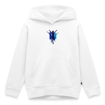 3 laeufer rennen schnell marathon marathonlauf - Kinder Premium Organic Hoodie - Weiß - Vorne - AI Model Kid Female (0cm)