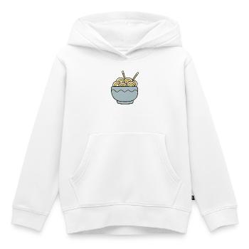 Ramen Nudeln Kawaii Japan Küche - Kinder Premium Organic Hoodie - Weiß - Vorne - AI Model Kid Female (0cm)