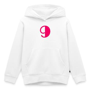 9. ALLES GUTE ZUM GEBURTSTAG. ALLES GUTE ZUM GEBURTSTAG! - Kinder Premium Organic Hoodie - Weiß - Vorne - AI Model Kid Female (0cm)