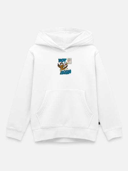 Danksagung - Kinder Premium Organic Hoodie - Weiß