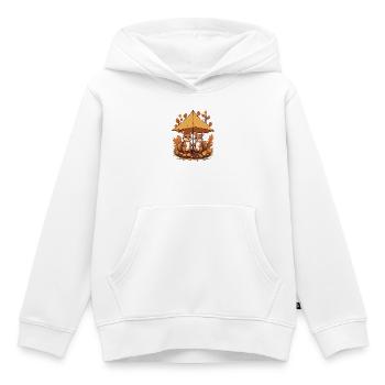 Süße Eichhörnchen - Kinder Premium Organic Hoodie - Weiß - Vorne - AI Model Kid Female (0cm)