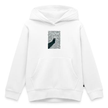 Kitty Dots - Kinder Premium Organic Hoodie - Weiß - Vorne - AI Model Kid Female (0cm)