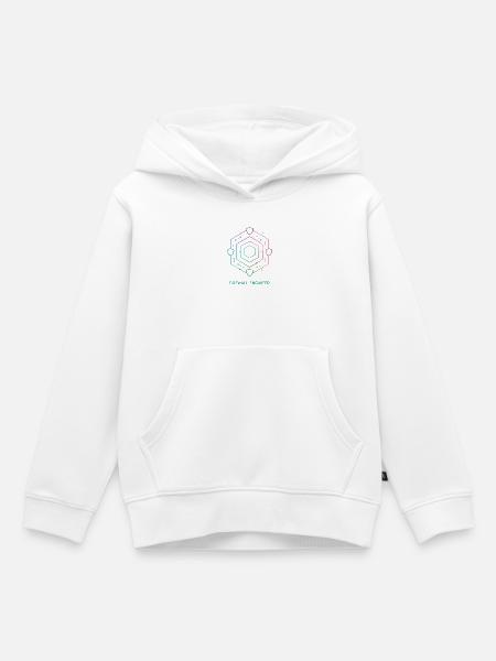 Firewall-Ingenieur – Cybersicherheit - Kinder Premium Organic Hoodie - Weiß