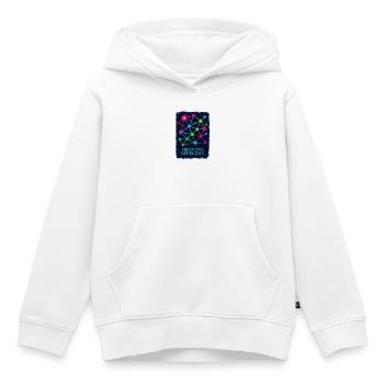Netzwerk- und Cybersicherheitsverteidiger - Kinder Premium Organic Hoodie - Weiß - Vorne - AI Model Kid Female (0cm)