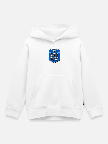 Wohnmobil Camping Campen - Kinder Premium Organic Hoodie - Weiß