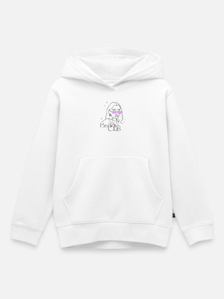 Baddie Club - Kinder Premium Organic Hoodie - Weiß