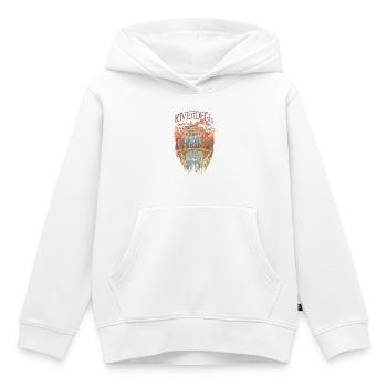 Le Seigneur Des Anneaux Fondcombe & Communauté - Sweat Premium à capuche enfant bio - blanc - Devant - AI Model Kid Female (0cm)