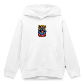 Staffordshire Bull Terrier - Kids Premium Organic Hoodie - white - Front - AI Model Kid Female (0cm)