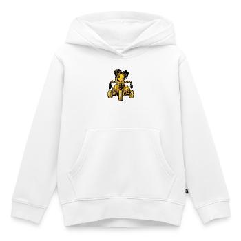 Girl Dreirad Mädchen  - Kinder Premium Organic Hoodie - Weiß - Vorne - AI Model Kid Female (0cm)