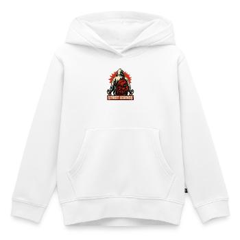 Street Legends Hoodie Motiv - Kinder Premium Organic Hoodie - Weiß - Vorne - AI Model Kid Female (0cm)