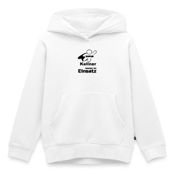 Super Kellner Geschenk - Kinder Premium Organic Hoodie - Weiß - Vorne - AI Model Kid Female (0cm)