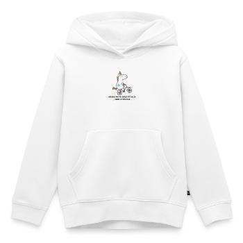 french unicorn - Kinder Premium Organic Hoodie - Weiß - Vorne - AI Model Kid Female (0cm)