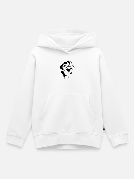 Faust - Kinder Premium Organic Hoodie - Weiß