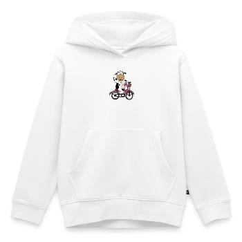 Tiermotiv Shirt Kindershirt Tiere Cartoon Geschenk - Kinder Premium Organic Hoodie - Weiß - Vorne - AI Model Kid Female (0cm)