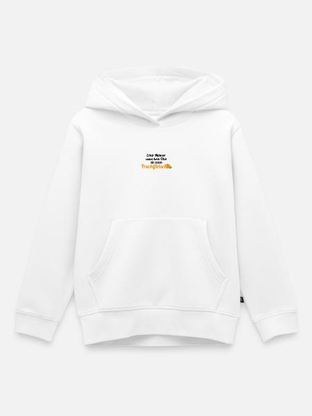 Obst Früchte Geschenkidee Früchte Funsprüche Obst - Kinder Premium Organic Hoodie - Weiß