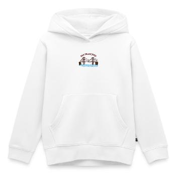 Sehenswürdigkeit Städteshirt Wahrzeichen Geschenk - Kinder Premium Organic Hoodie - Weiß - Vorne - AI Model Kid Female (0cm)