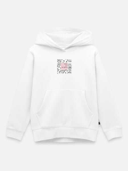 superpower - Kinder Premium Organic Hoodie - Weiß