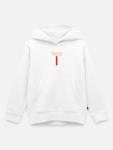 Souvenir Espagne Valence España Souvenir Souvenir - Sweat Premium à capuche enfant bio - blanc